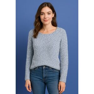 Women's Blue Sweater Cardigan